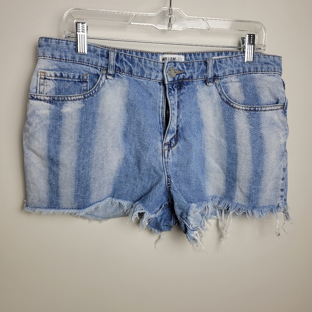 William Rast Perfect Shorts Cut Off Jean Short 30